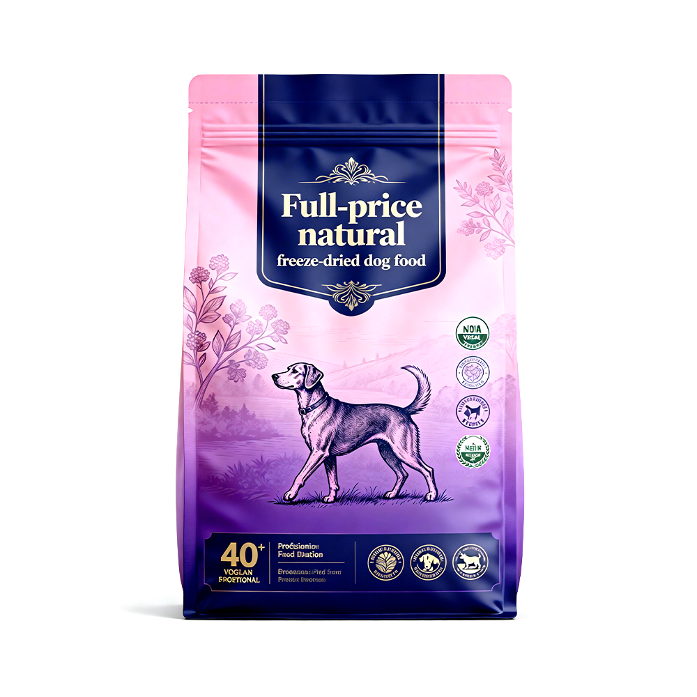 Freeze-Dried Pet Food Packaging Bags